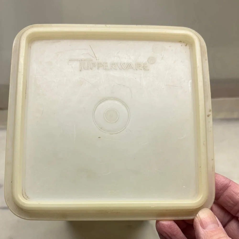 Tupperware “Saltine Saver” Cream Storage Container